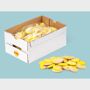 Banana Bubs Bland-selv slik i kasser 2,8 kg