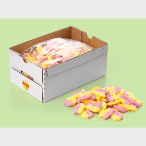 Sure Ddningehoveder Skum Bland-selv Slik i kasser 2,6 kg