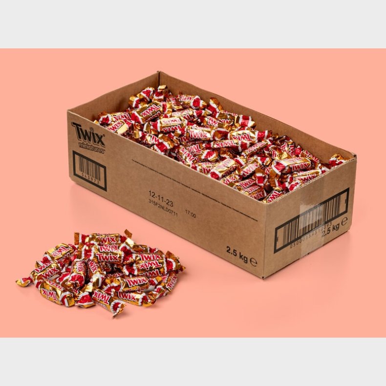 Twix Bland-selv Slik i kasser 2,5 kg