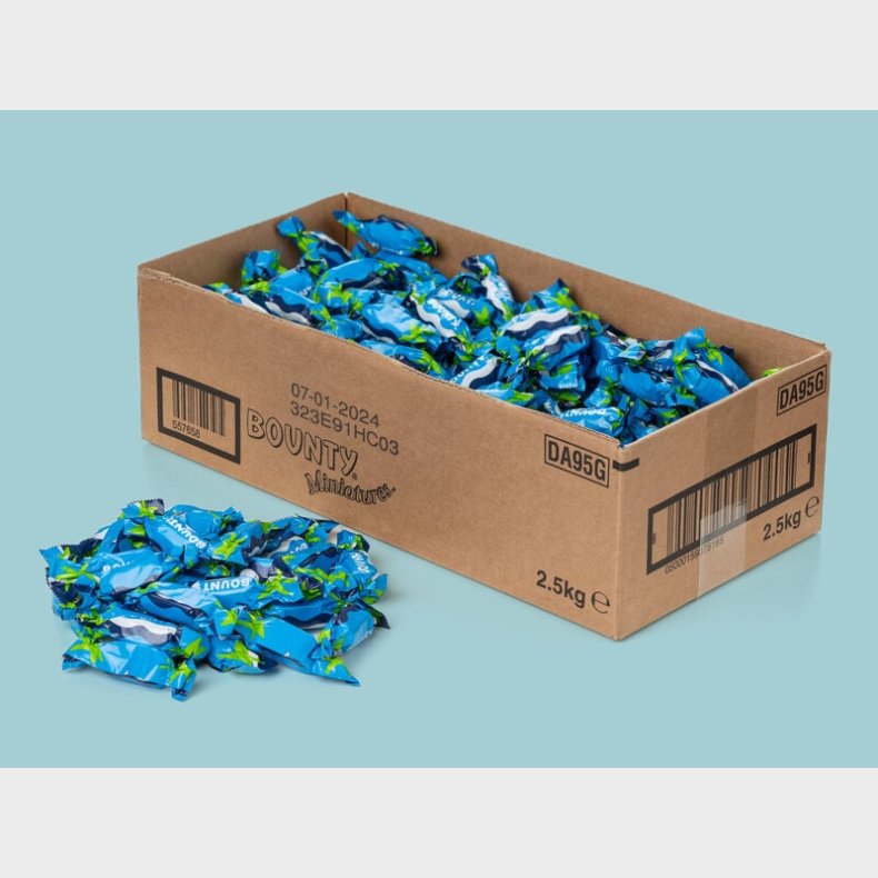 Bounty Bland-selv Slik i kasser 2,5 kg