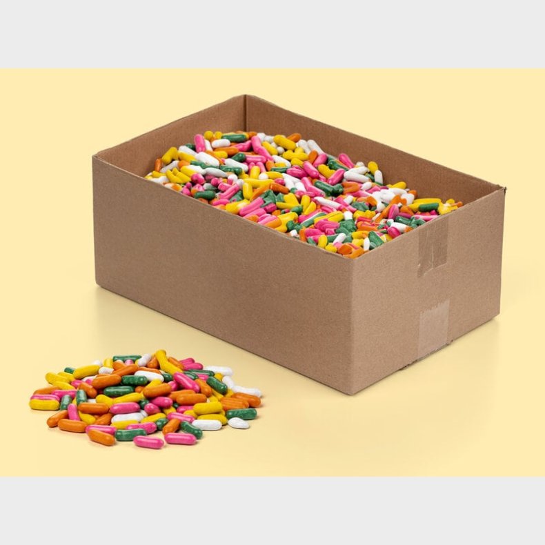 Lakridspinde Bland-selv slik i kasser 3 kg