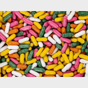 Lakridspinde Bland-selv slik i kasser 3 kg