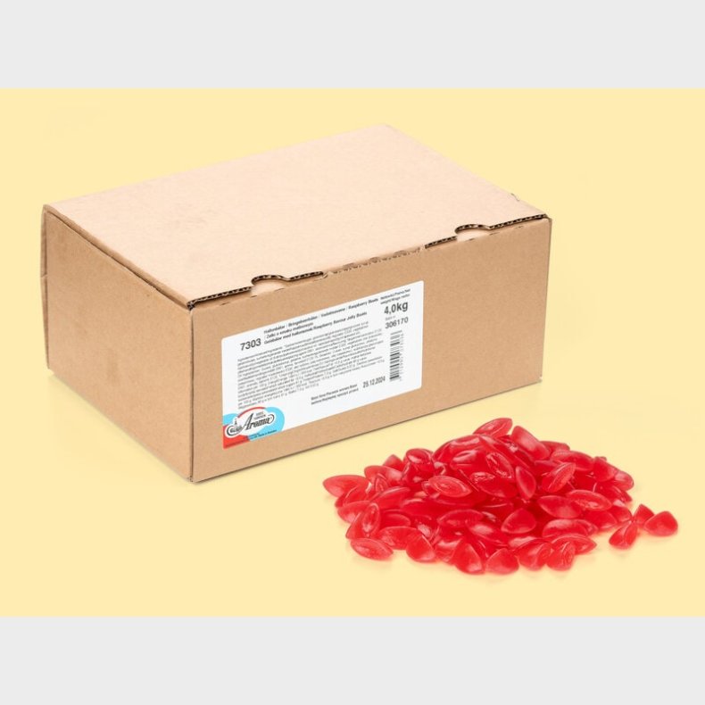 Hindbrbde Bland-selv Slik i kasser 4 kg