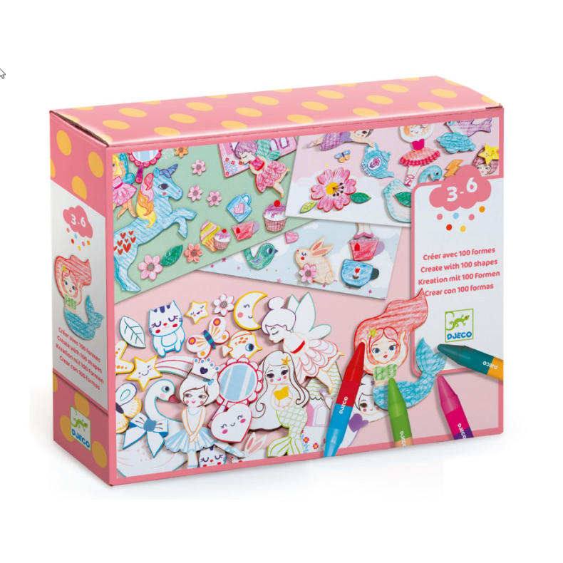 Djeco | Skab din egen verden - Fantastisk fantasi