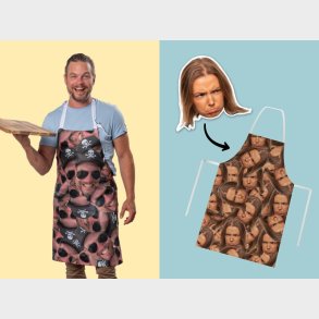 Personligt Forklde med Billede - Multiface