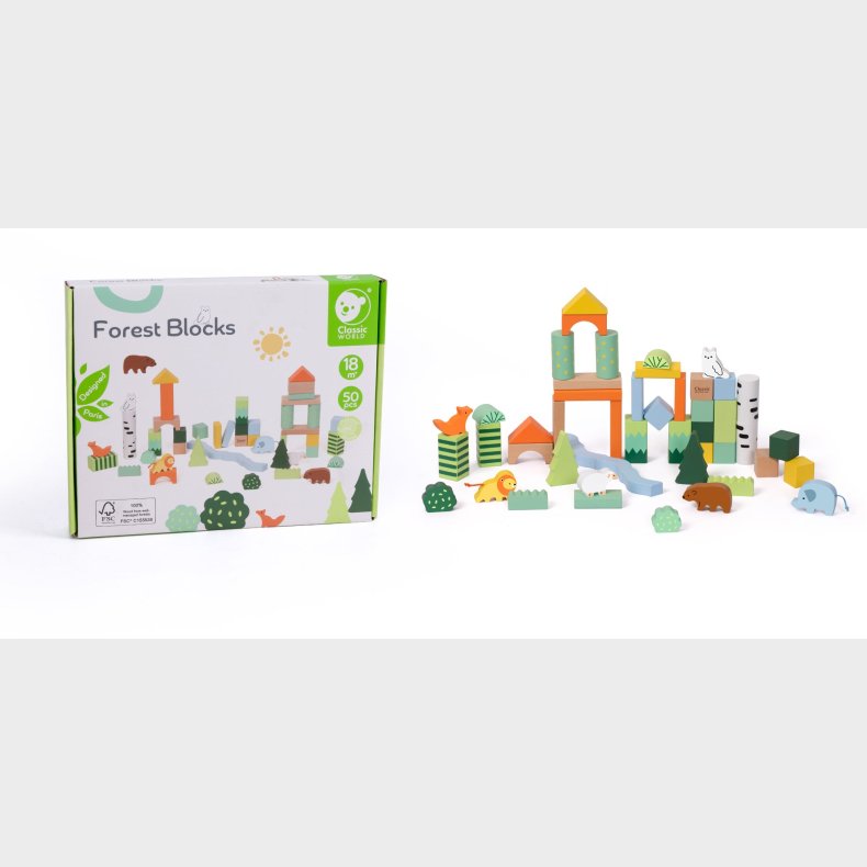 Classic World Forest Trklodser 50 Dele