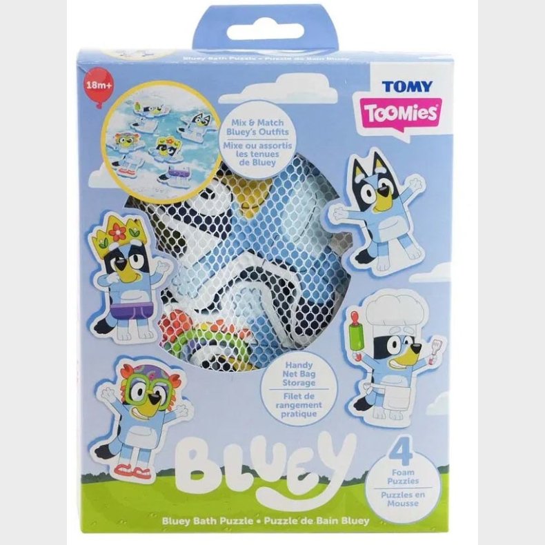 Toomies Bluey Badepuslespil