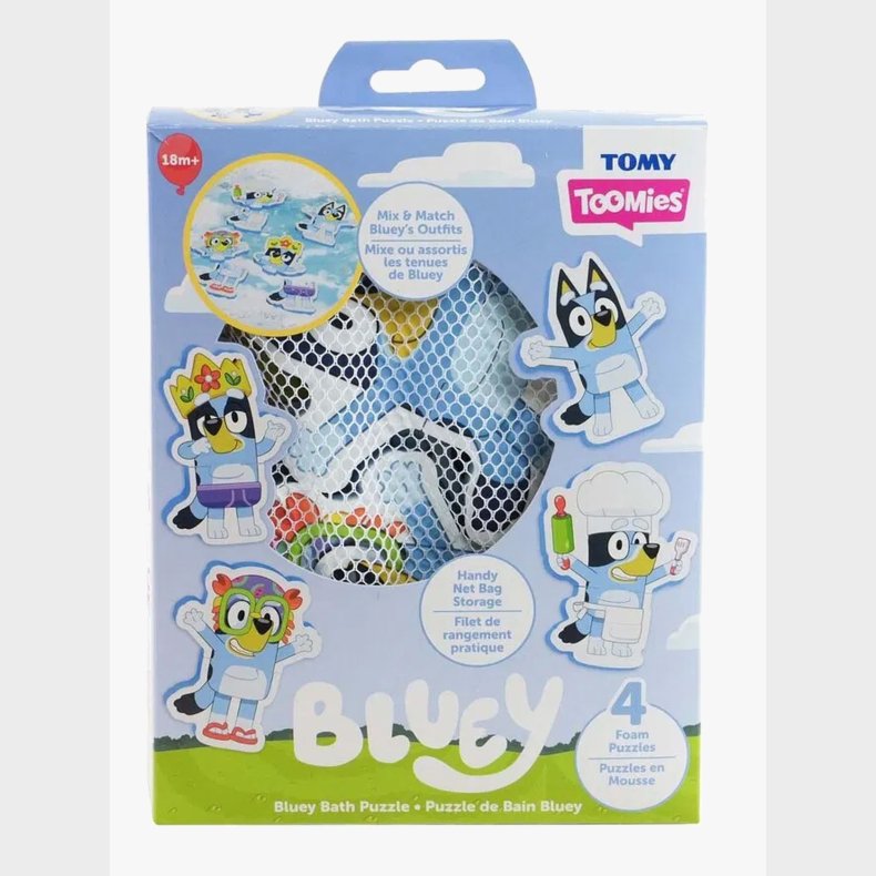 Toomies Bluey Badepuslespil