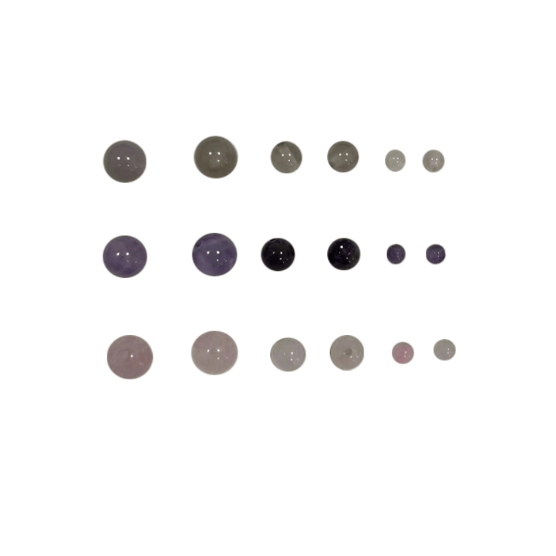 me&my BOX Mix Af Halvdelsten 18 Stk. - Lav Selv Smykker - Legekammeraten.dk