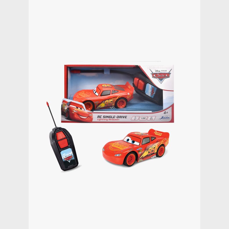Disney Cars Fjernstyret Bil Lynet McQueen 1:32