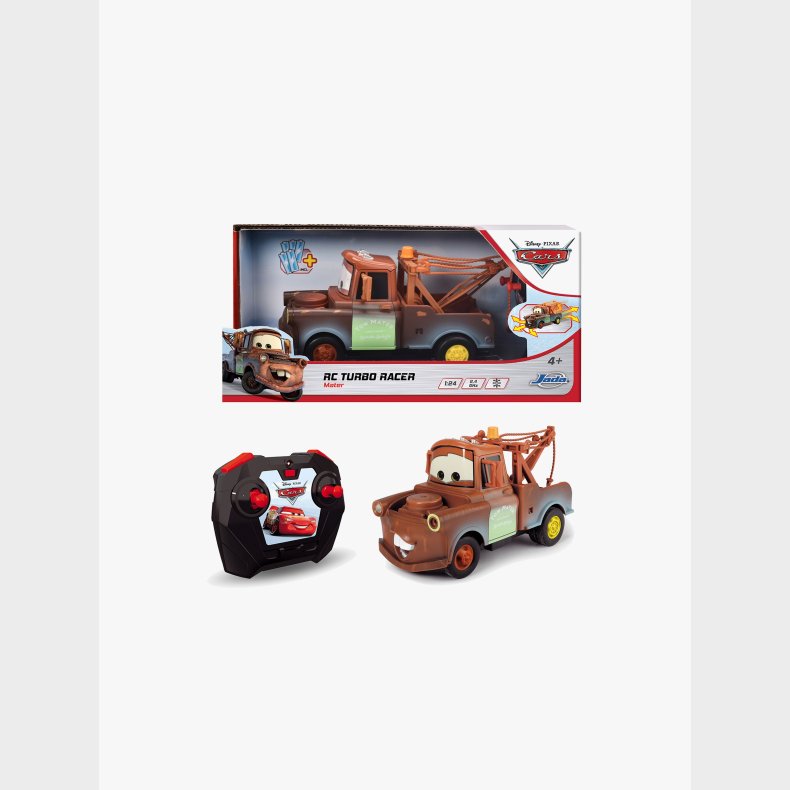 Disney Cars Fjernstyret Bil Mater 1:24