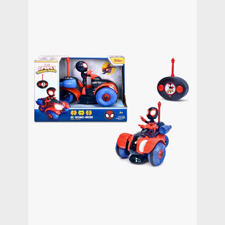 Marvel Fjernstyret Bil Miles Morales med Figur