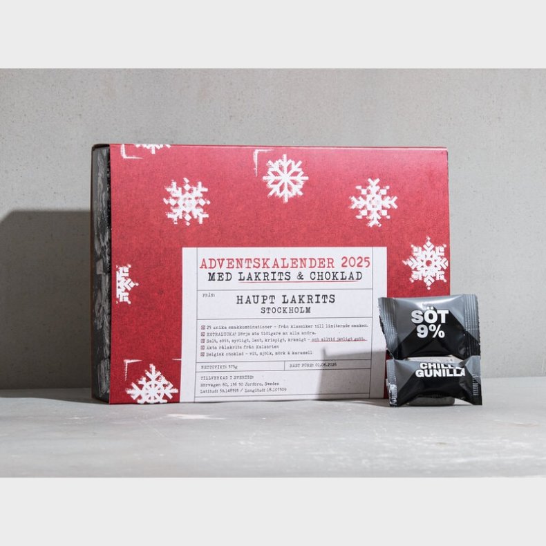 Haupt Lakrids Julekalender