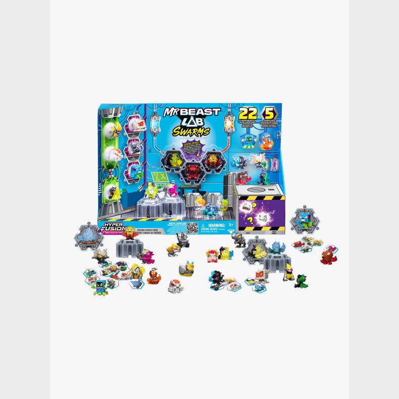 Beast Lab Swarms Samlerfigurer Fusion Chaos, Blandet
