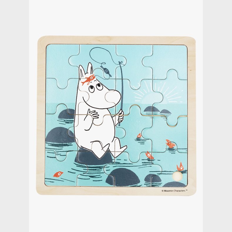 Mumitroldene Tr�puslespil Fiskeri 16 Brikker
