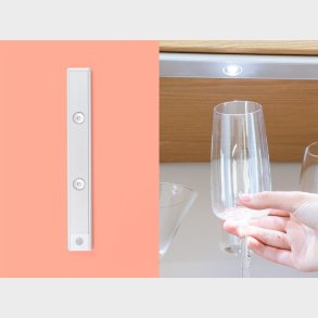 Genopladelig LED-lampe med bevgelsessensor