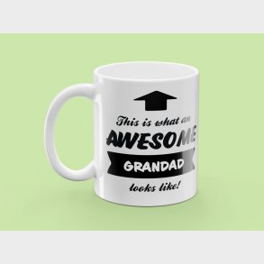 Krus med Tryk - Awesome Grandad