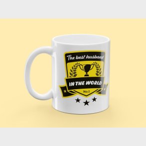 Krus med Tryk - The Best Husband In the World