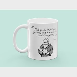 Krus med Tryk - Quote