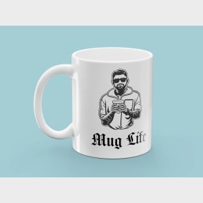 Krus med Tryk - Mug Life