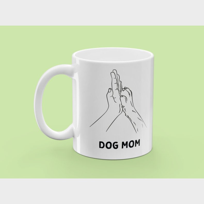 Krus med Tryk - Dog Mom