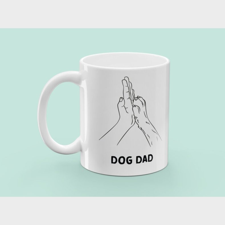Krus med Tryk - Dog Dad