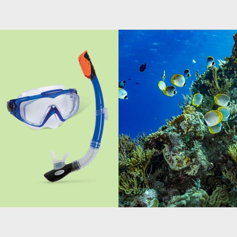 Dykkermaske & Snorkelst - Intex