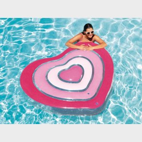 Oppustelig Bademadras Hjerte - Intex