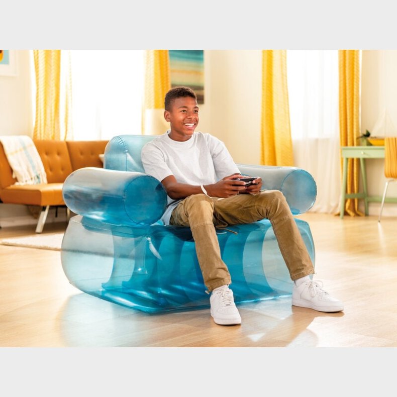 Bl Oppustelig Lnestol - Intex