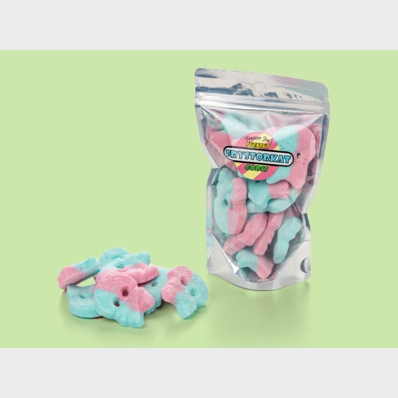 Frysetrret slik - Skull Bubblegum