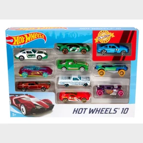 Hot Wheels biler 10-pak ass