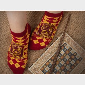 Harry Potter ankelsokker 3-pak - Gryffindor