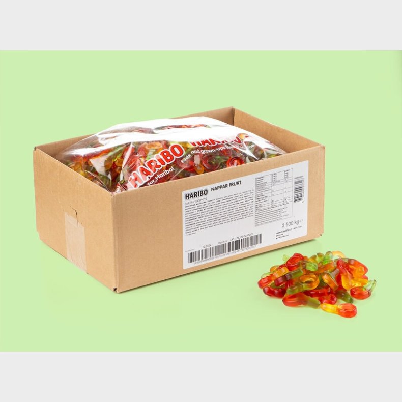 Frugtsutter Bland-selv slik 3,5 kg