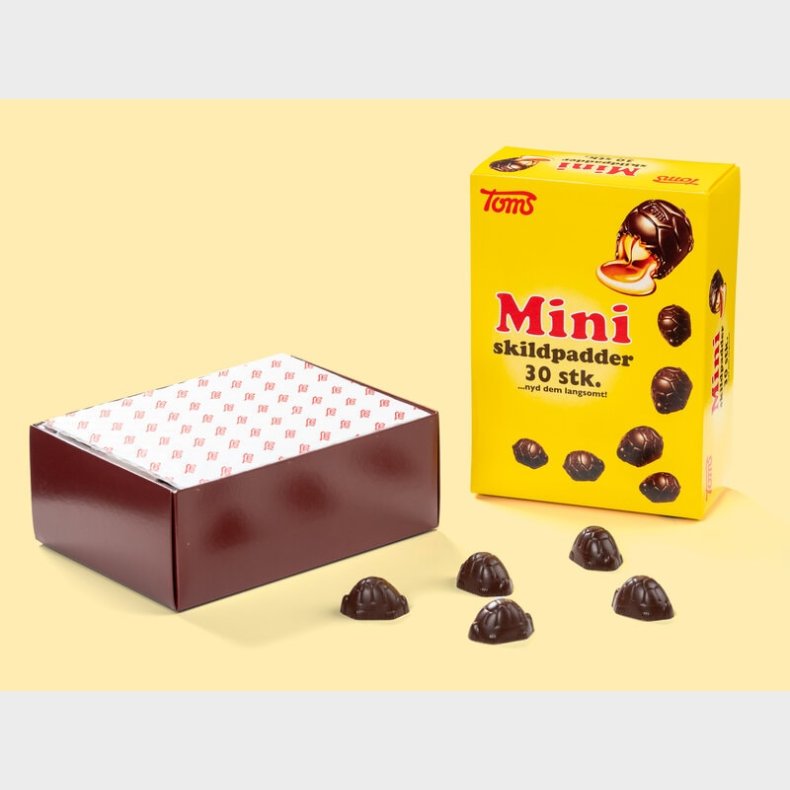 Toms Mini Skildpadder Mrk Chokolade 360 gram