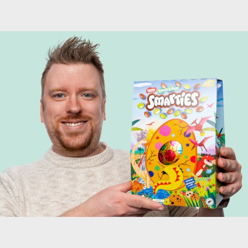 Smarties Dinosaur pskeg