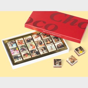 Personlig Chokolade med Billeder