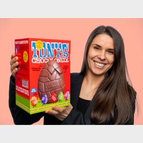 Tony's Chocolonely mlkechokolade pskeg