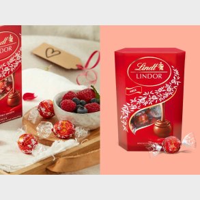 Lindt Lindor Cornet 500 gram - Mlkechokolade