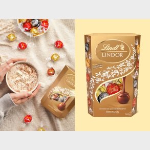 Lindt Lindor Cornet 500 gram - Blandet chokolade