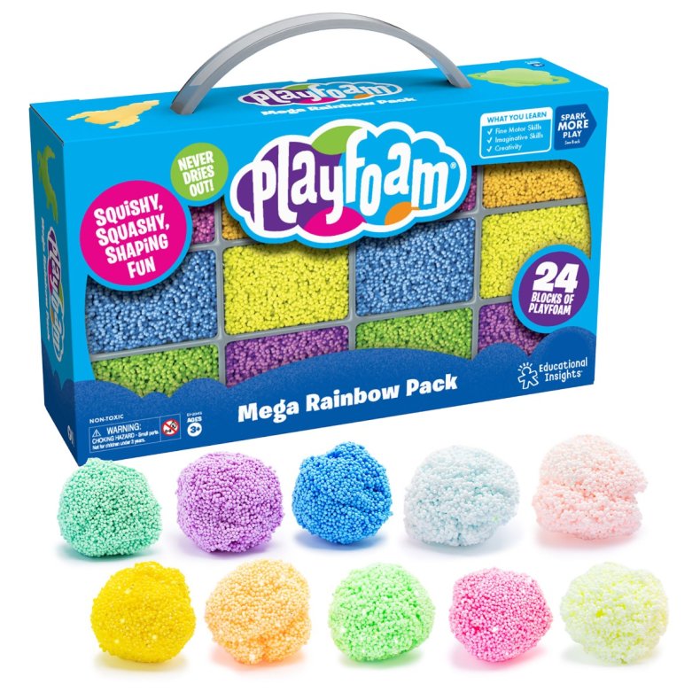 Playfoam 24-pak inkl. Glitter + Glow in the dark