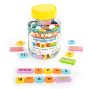 Learning Resources | Matematik-domino - Plus & minus
