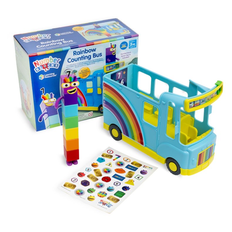 Numberblocks aktivitetsst - Tlle-Bussen