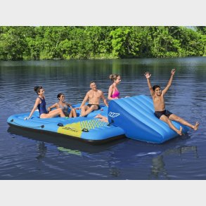 Oppustelig Fl�de med Rutchebane - Bestway