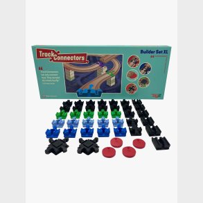 TOY2 Track Connector Builder Set XL Koblinger, Multifarvet