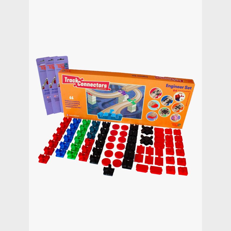 TOY2 Track Connectors Engineer Koblinger 100 Dele