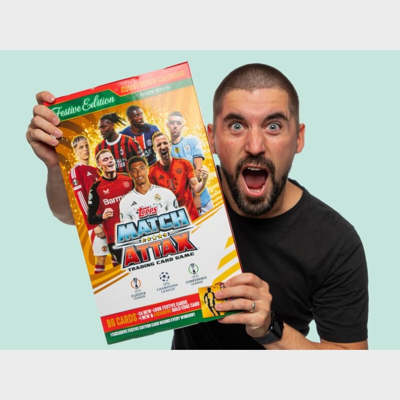 Fodboldkort Match Attax 24/25 Julekalender - Topps