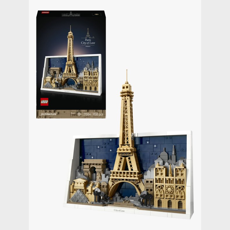 LEGO Architecture 21064 Paris  K�rlighedens by