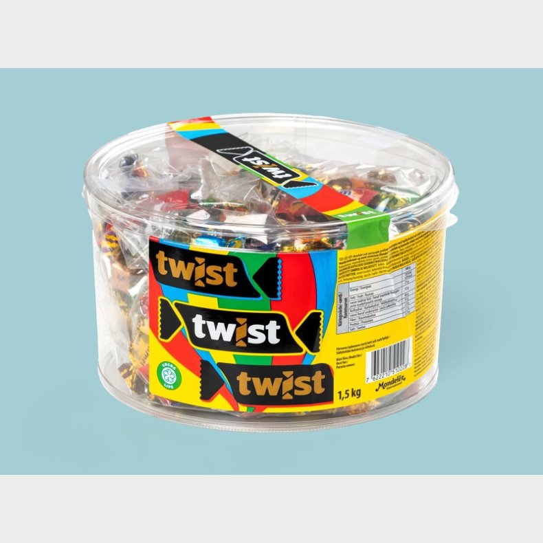 Twist Bland-selv slik i kasser 1,5 kg