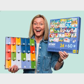 Mumi Puslespil Julekalender