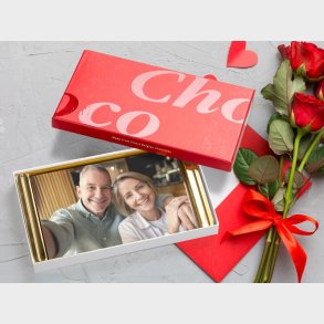 Personlig Chokoladeplade med Billede
